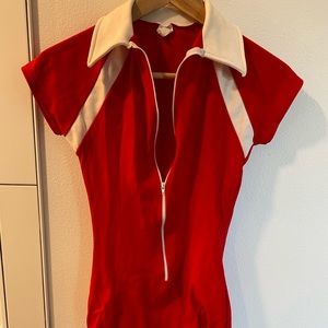 SOLD! Incredible vintage onesie romper unitard